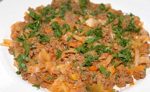 Солянка из капусты