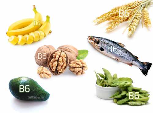 В каких продуктах содержится витамин В6: какие