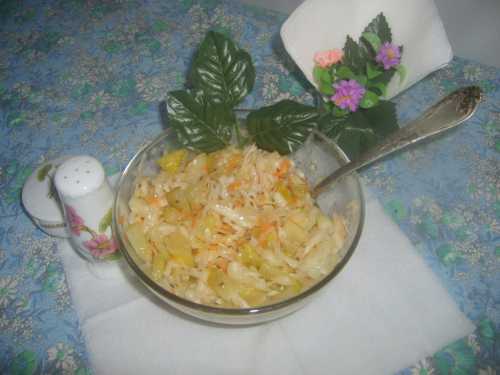 Салат готов