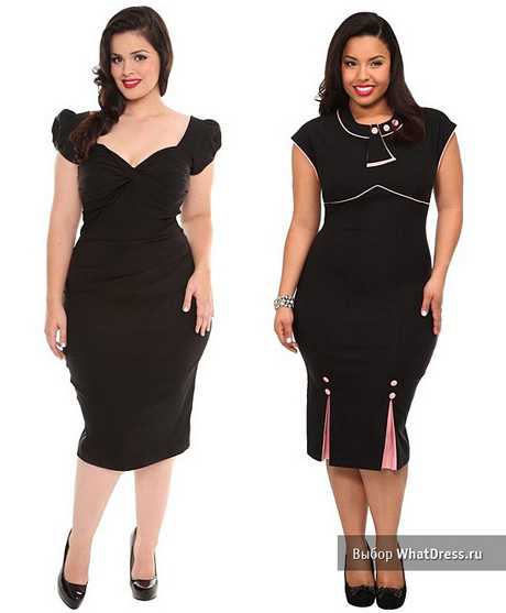 В таком платье вам точно будет удобно, оно занимает одно из важных мест в моде для полных женщин