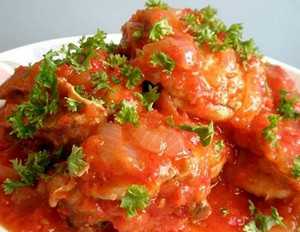 Готовим пошагово чахохбили из курицы