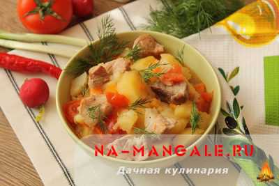 Рецепты жаркого из мяса и картошки, секреты