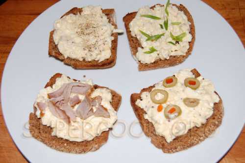 Салаты с яйцом и майонезом